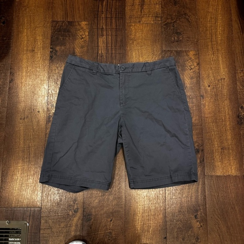 Magellan Outdoors Charcoal Flat Front Shorts